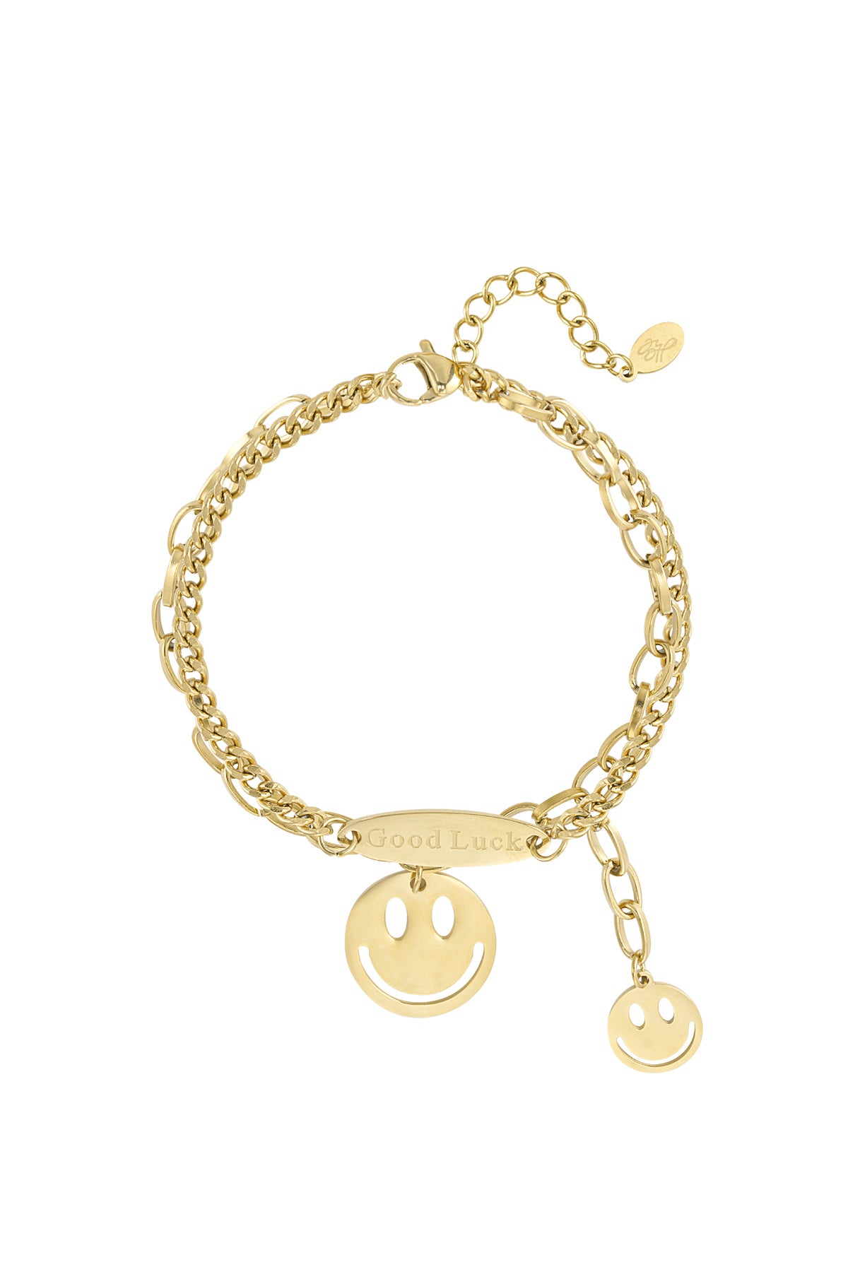 Golden smile armband