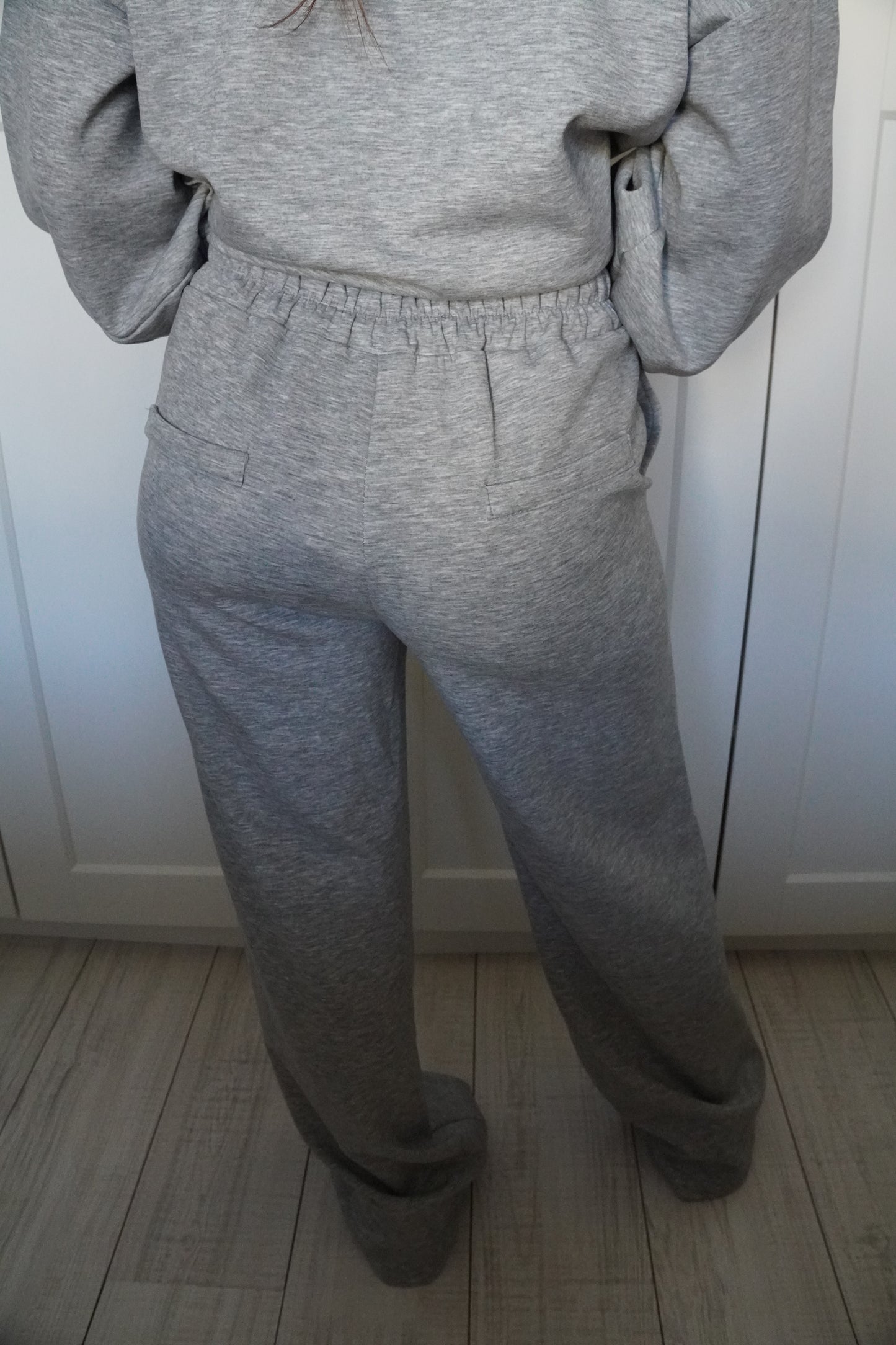Grey comfy suit