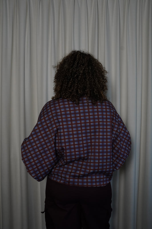 Cropt fall blouse