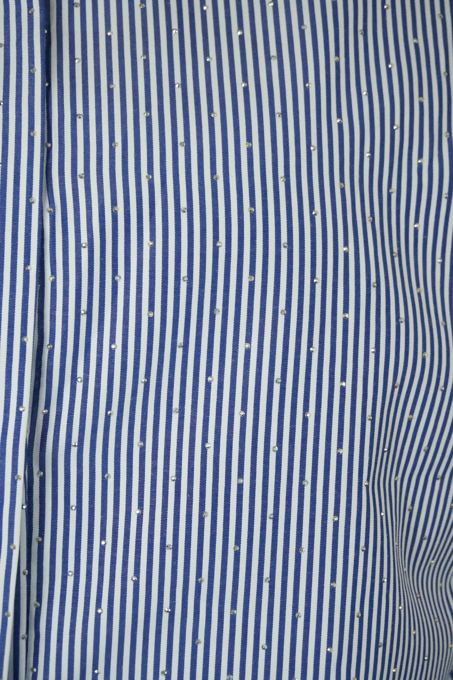 Navy stripe blouse