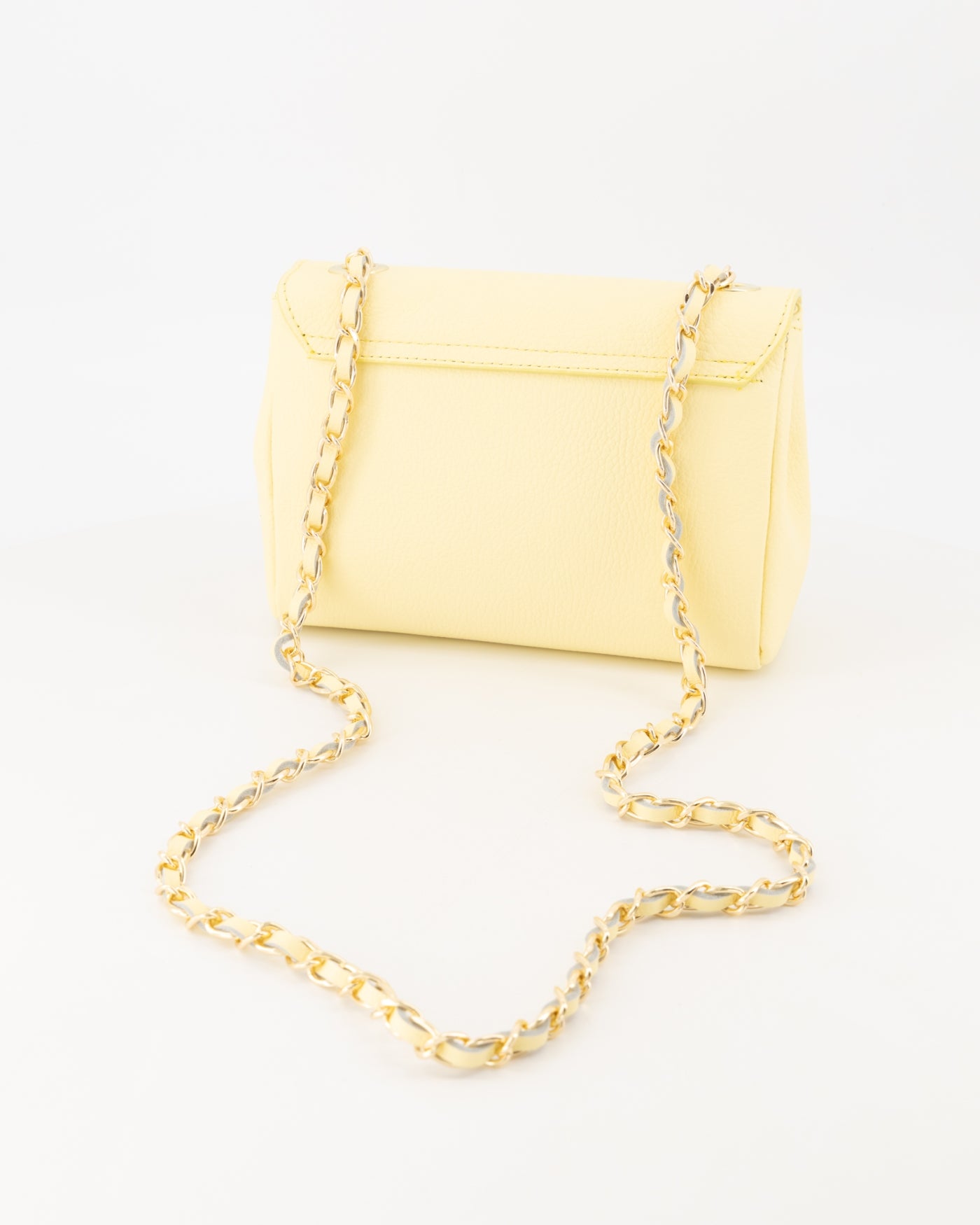 Butter Yellow leather bag