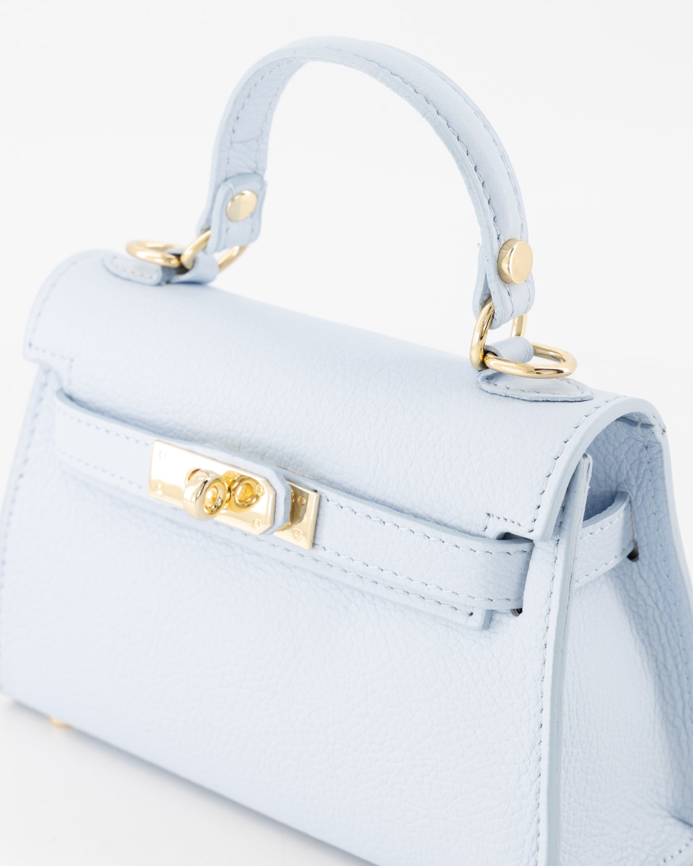 Baby blue Grace Leatherbag