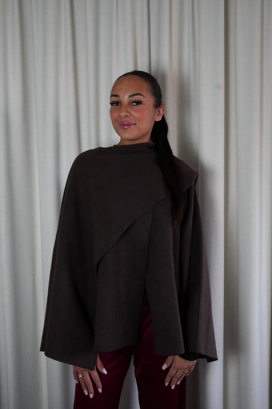 Brown Cape jacket