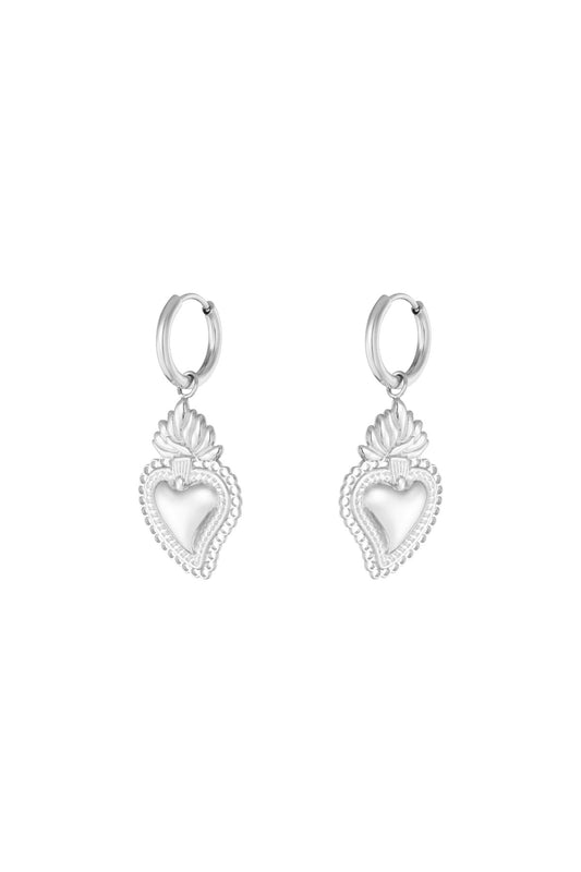 Queen hearts oorbellen