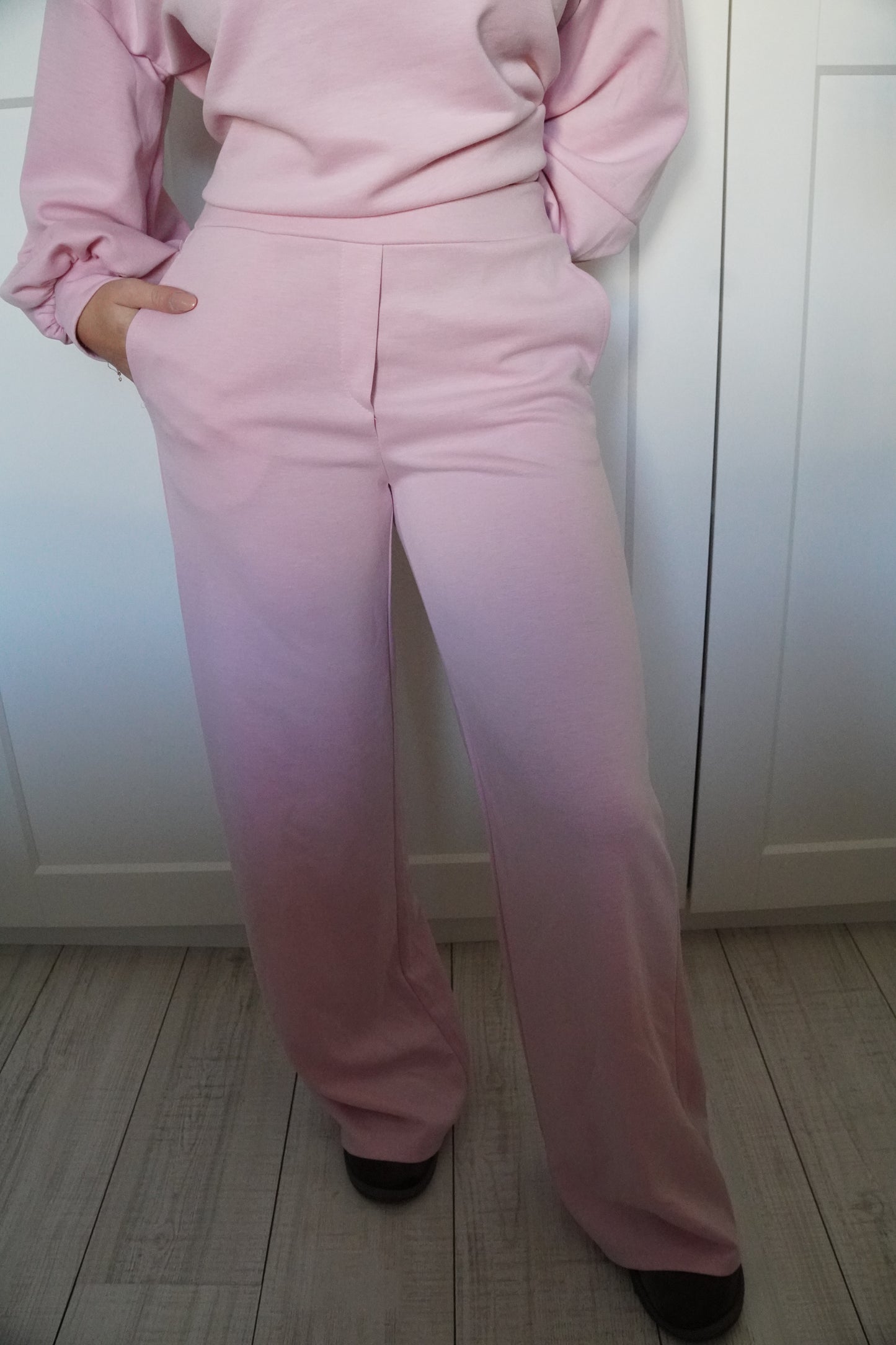 Pink comfy suit