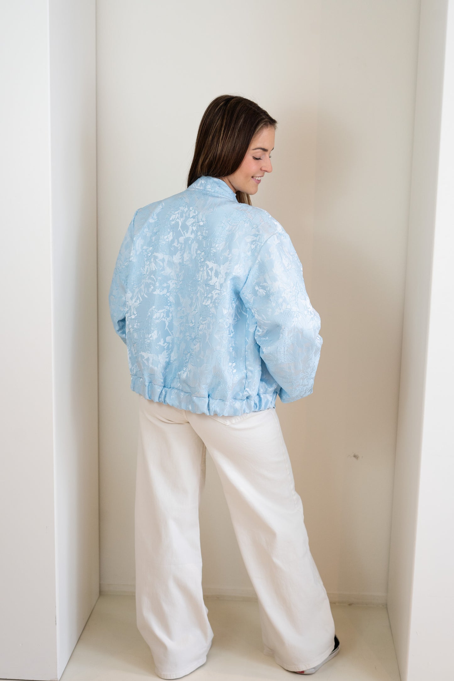 Metallic flower Jacket
