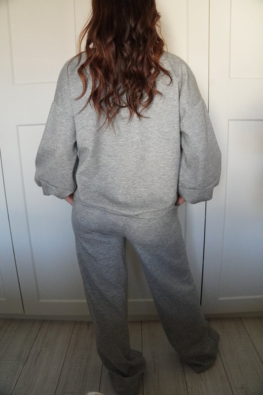 Grey comfy suit