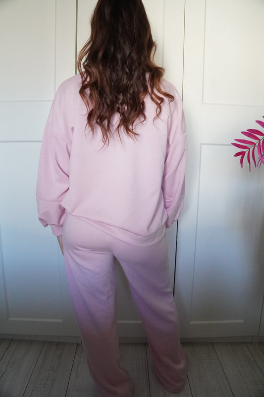 Pink comfy suit