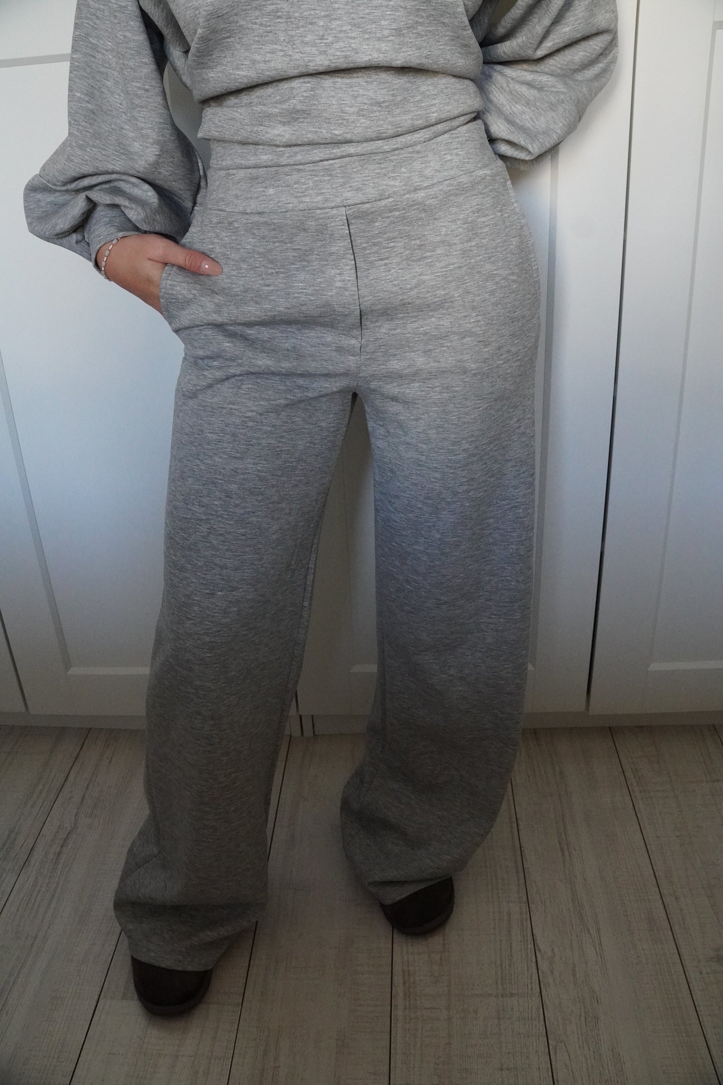 Grey comfy suit