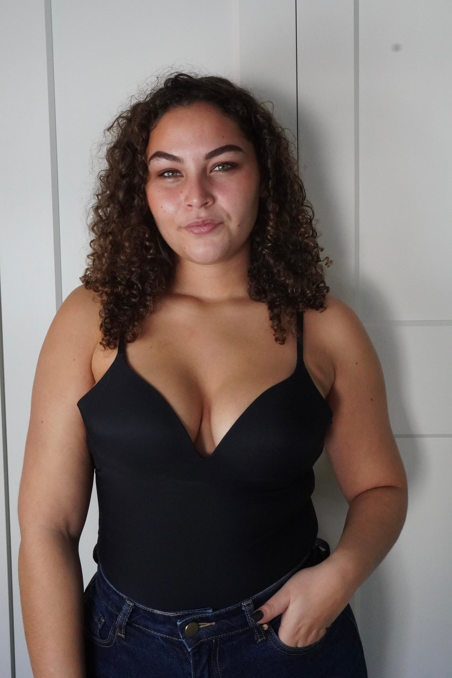 Black cup body