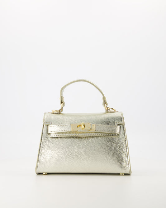 Golden Grace leather bag