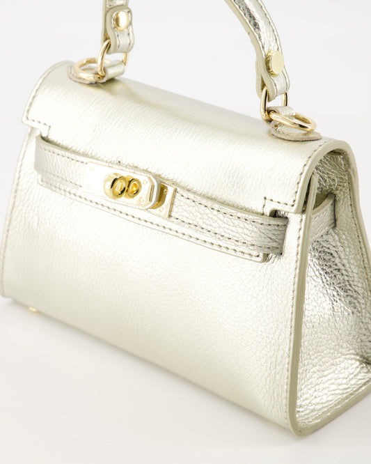 Golden Grace leather bag