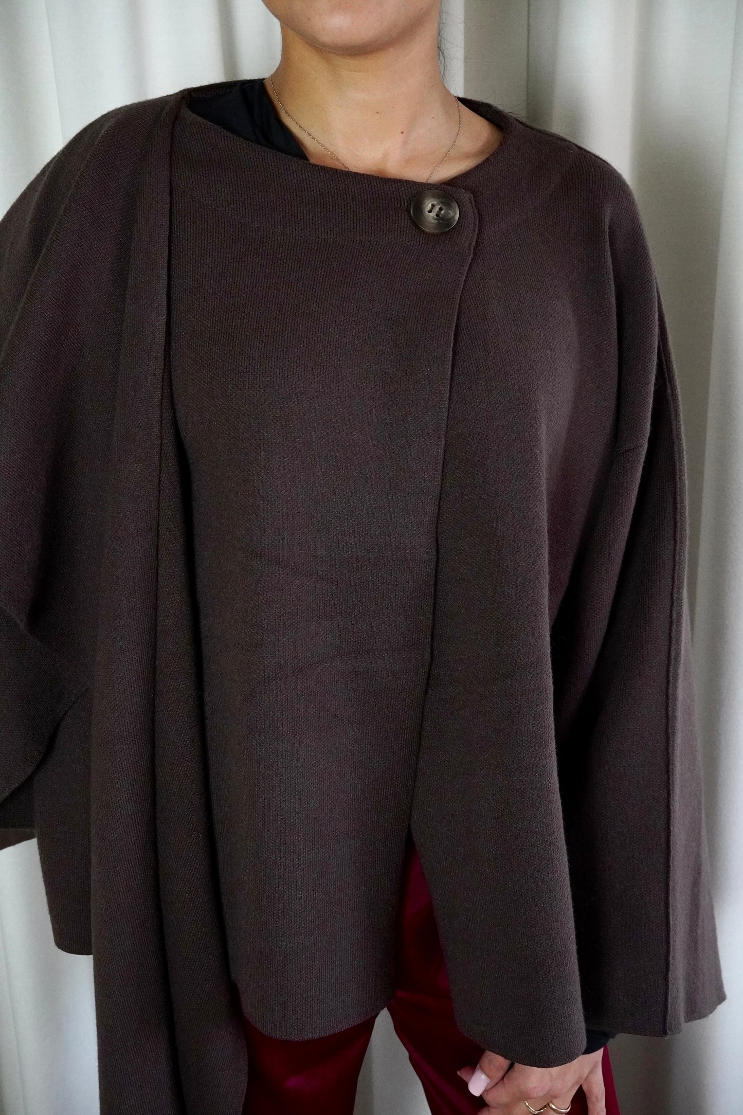 Brown Cape jacket
