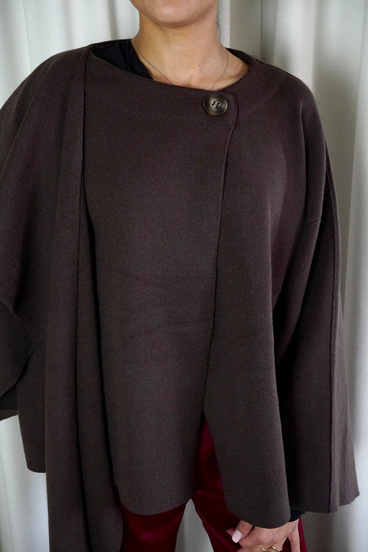 Brown Cape jacket