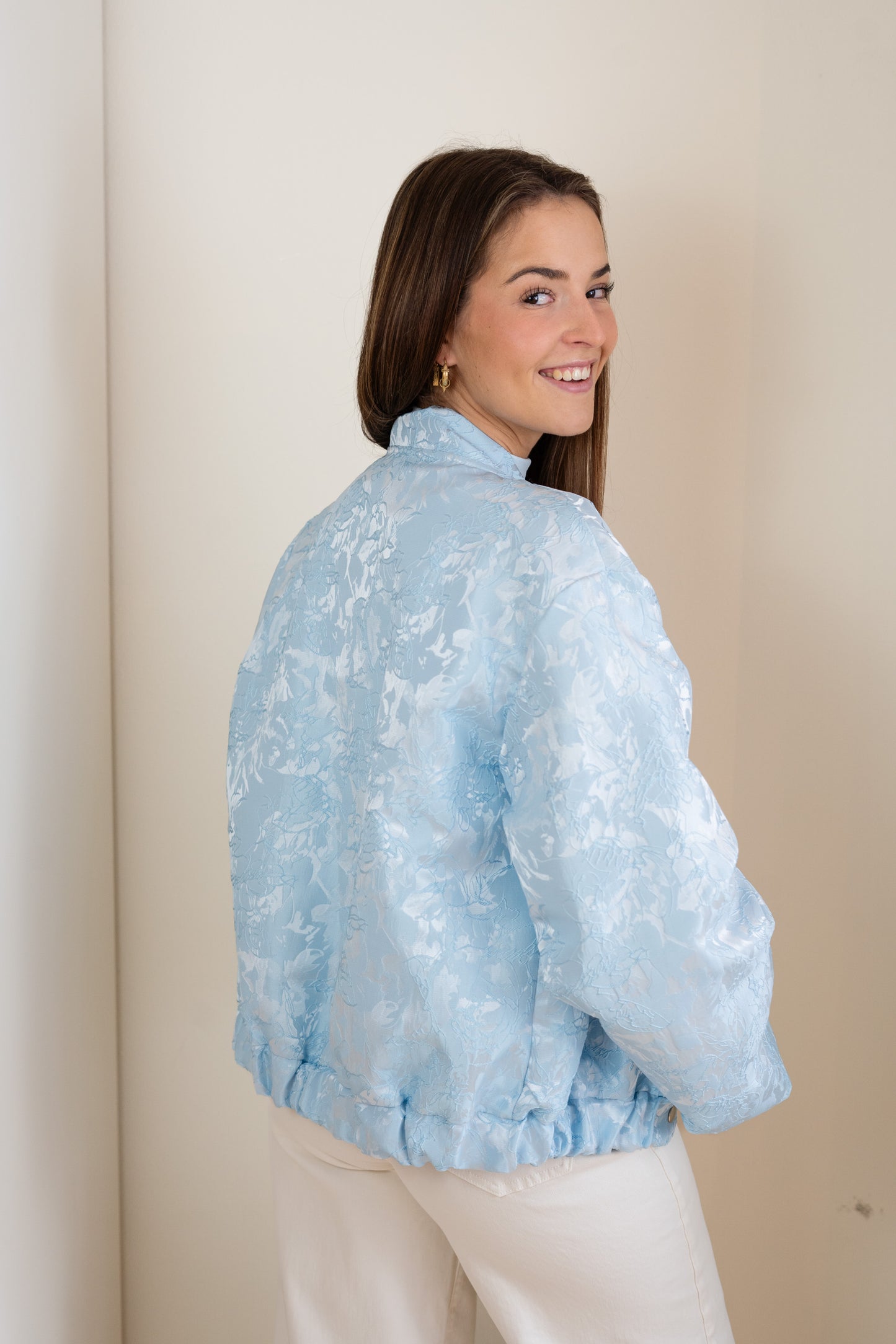 Metallic flower Jacket