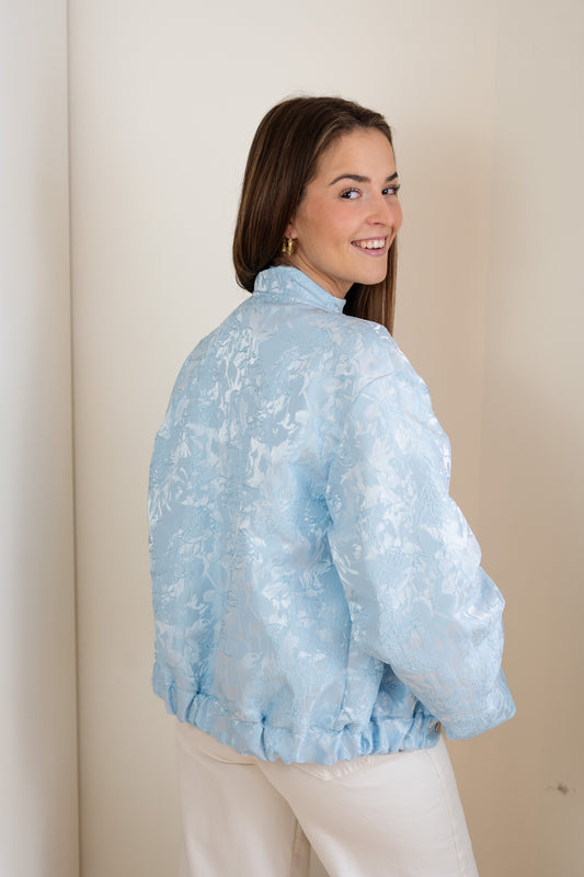 Metallic flower Jacket