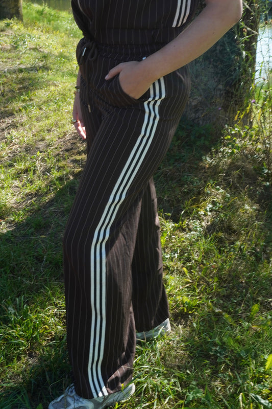 Stripe pantalon