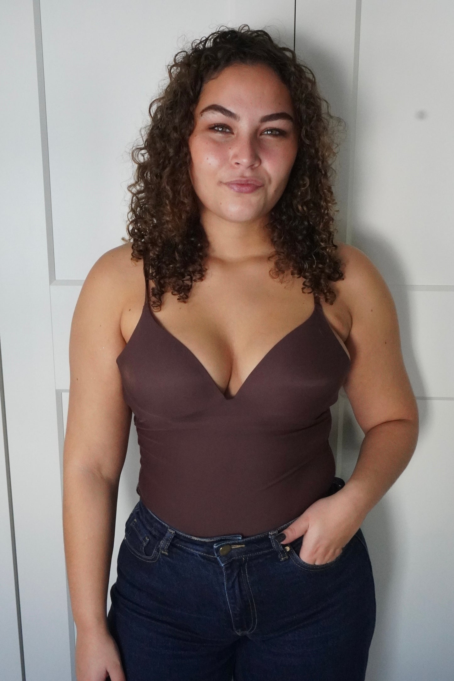 Brown cup body