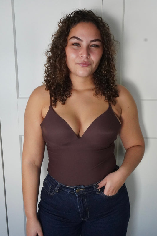 Brown cup body