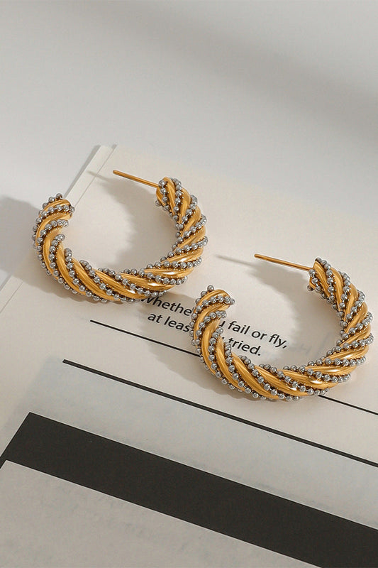Mixed rings oorbel