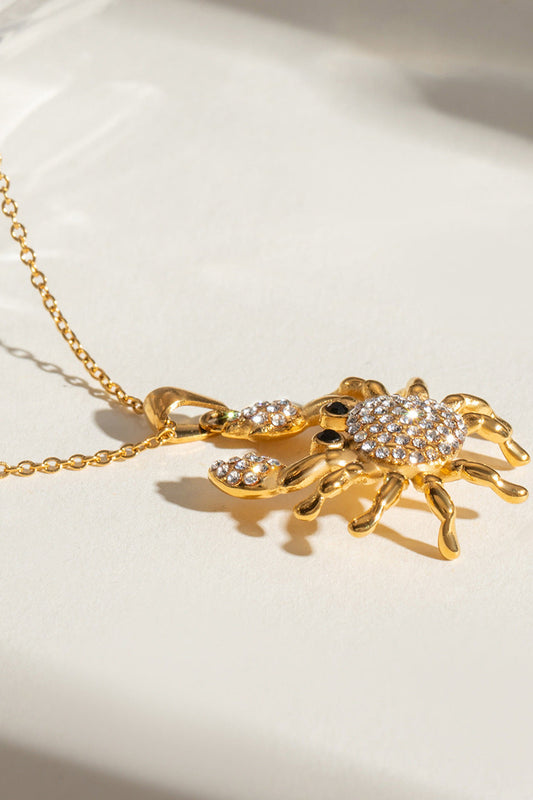 Krab sparkle ketting