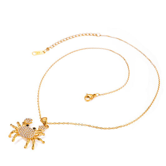 Krab sparkle ketting