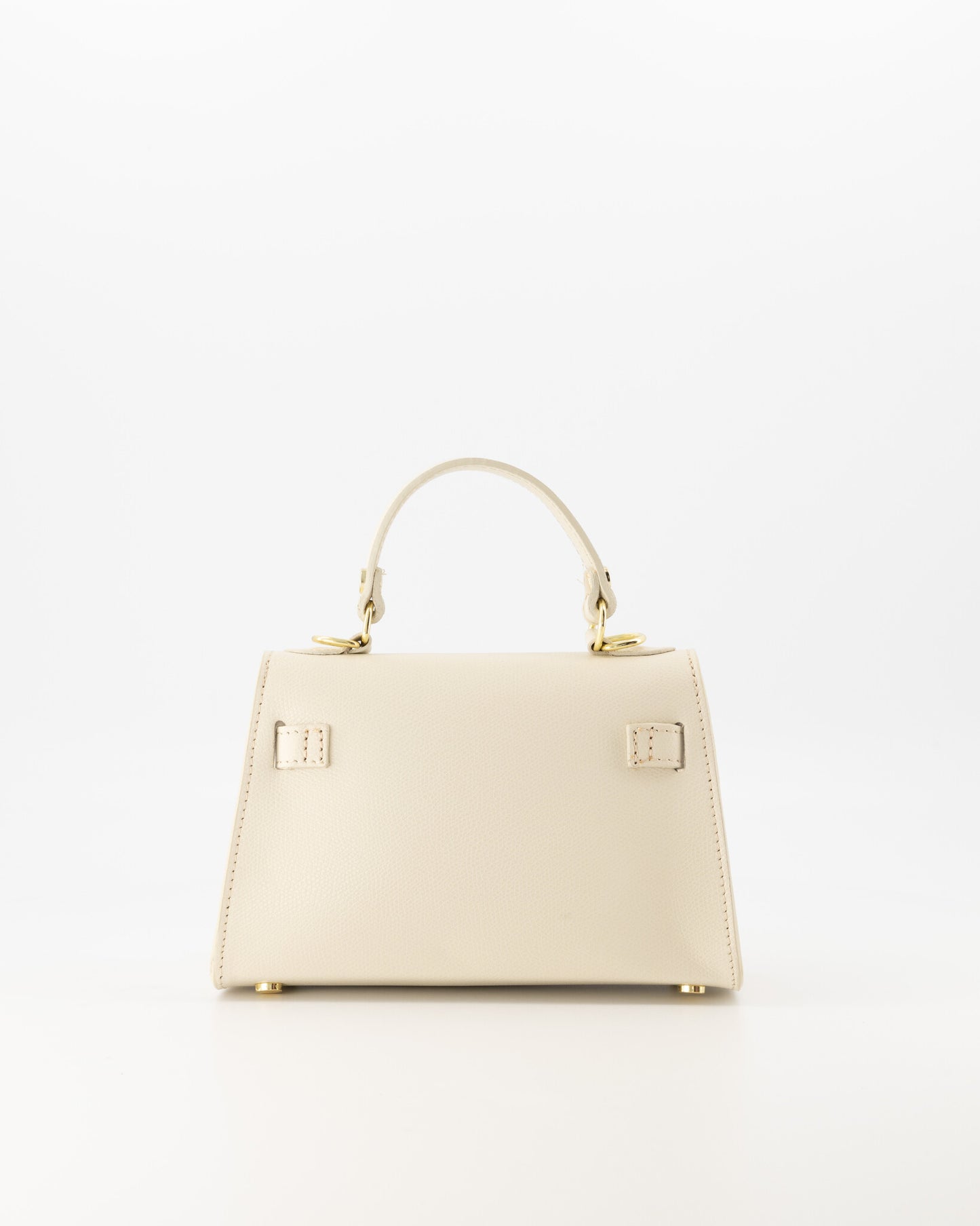 Cream Grace leather bag