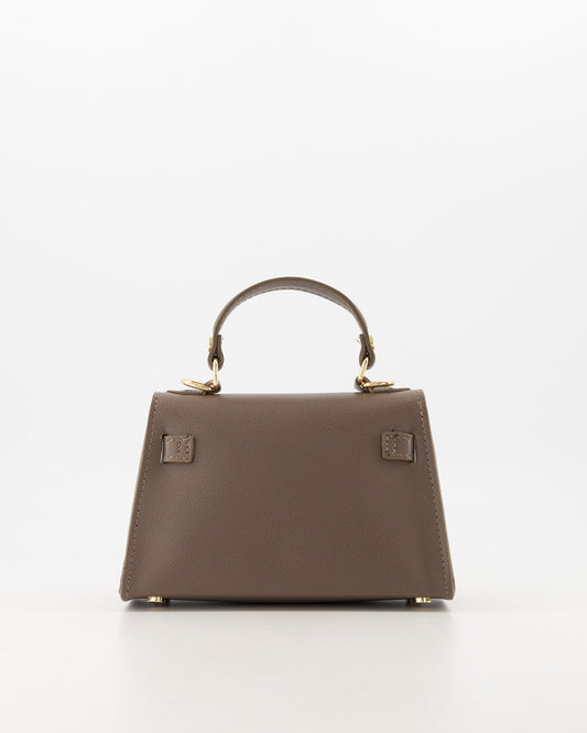 Taupe Grace leather Bag
